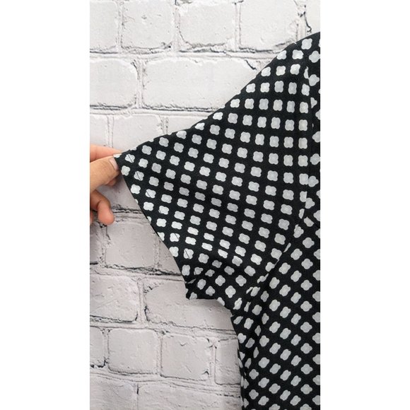 NEW RVCA Understated Women's Floral Black & White Mini Dress Size XL/14 - Picture 9 of 14